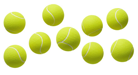 Isolated Tennis Balls