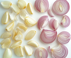 onion fresh slices