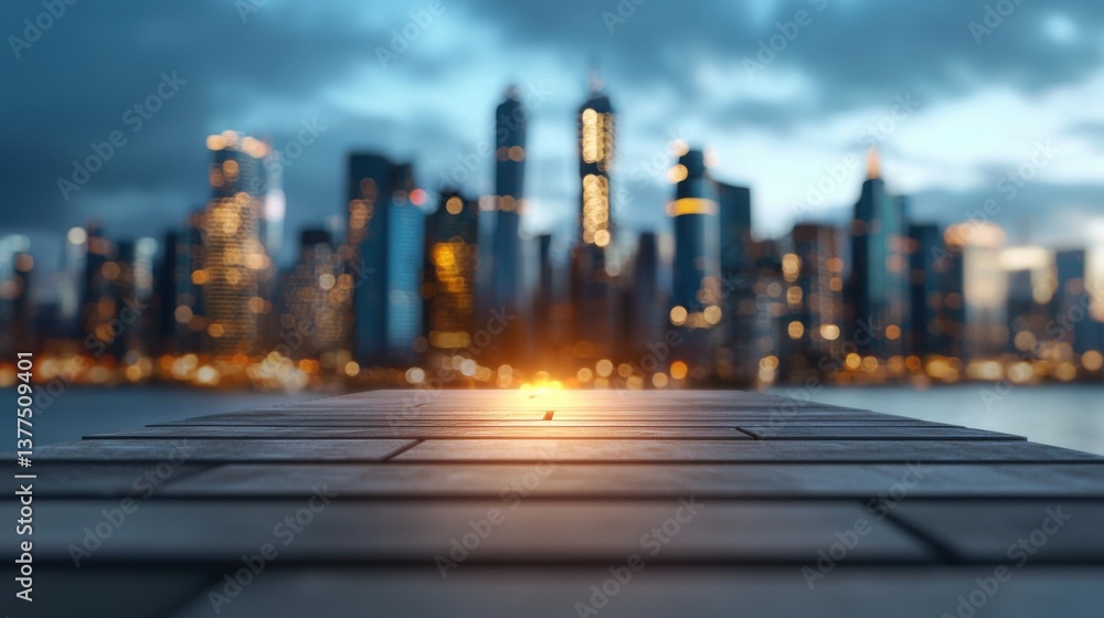 Poster a luminous path stretching towards a futuristic metropolis, where cutting-edge technology and boundl