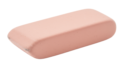 Isolated Pink Eraser