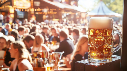 festival, beer on tap, kegs, people enjoying good craft beer