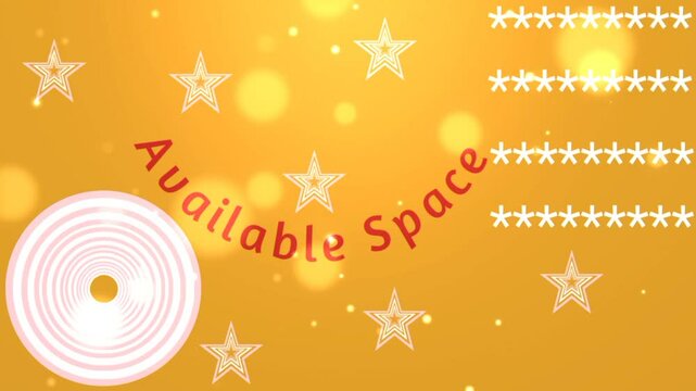 available space text, to promote an advertisement on a monitor board, Christmas background  
