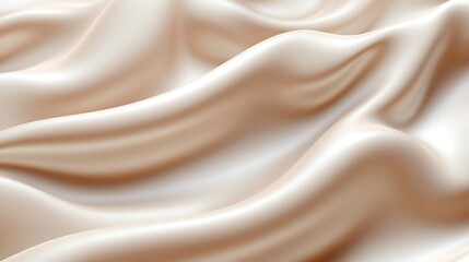 Obraz premium Beautiful fabric cloth with smooth curves and subtle coloration is showing