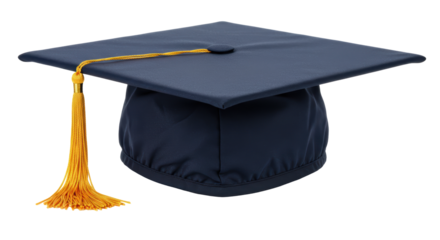 Isolated Graduation Cap