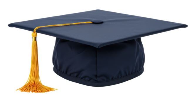 Isolated Graduation Cap
