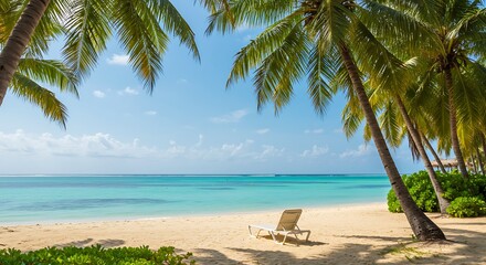 Fototapeta premium Tropical Paradise Beach Escape