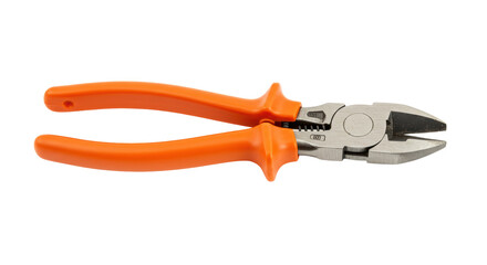 Isolated Wire Cutters with Orange Handles