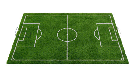 Isolated Football Field © Timo