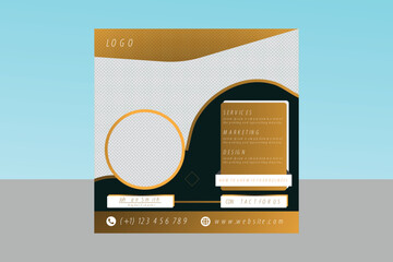 business social media post banner design