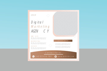 business social media post banner design