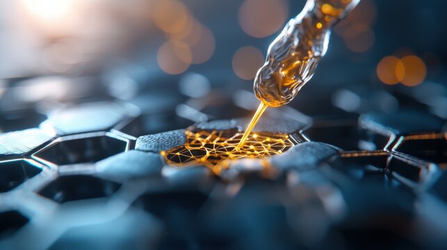 A cybernetic engineer is working on the design and development of a cutting-edge graphene-based battery system for future technological applications.