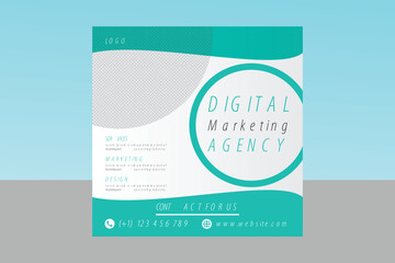 business social media post banner design