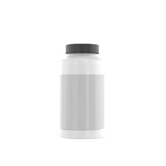white plastic container