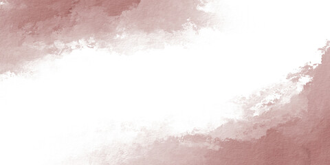Abstract watercolor dusty pink color spots vignette on transparent background in pastel technique for postcards, websites, invitations, flyers, packaging products, cards