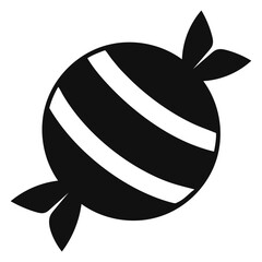 Candy silhouette, sweets silhouette,Candy icon vector