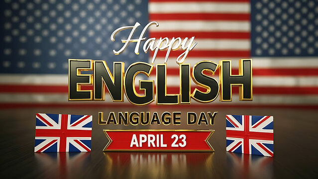 Happy English Language Day Celebrated on April 23rd