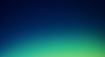 Obraz premium A flat gradient background with a rich blue at the top and a green bottom, blending into each other