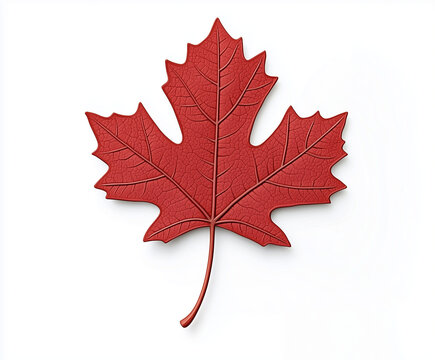 vintage red maple leaves