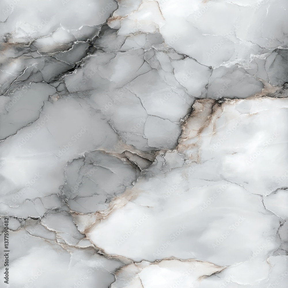 Poster elegant marble texture with delicate veining creating a sophisticated and luxurious surface pattern 