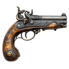 Pirate flintlock pistol png pirate weapon pistol png historical flintlock pistol png old flintlock pirate gun png pirate gun png transparent background image