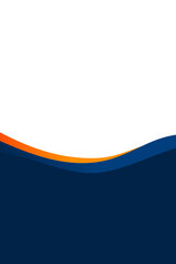 abstract banner with yellow and blue stripes	