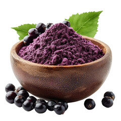Organic Elderberry Powder png natural elderberry powder png organic elderberry extract png dried elderberry powder png immune-boosting elderberry powder png transparent background image