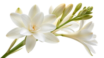 Fototapeta premium (Rajnigandha) – Tuberose isolated