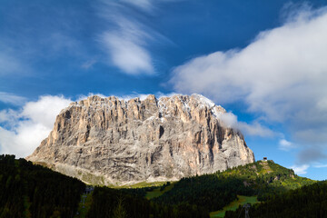 Sassolungo. Dolomites. Valgardena. Italy
