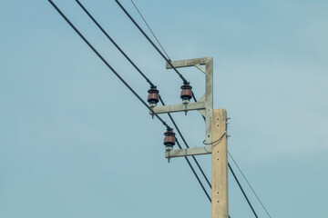 high voltage power lines