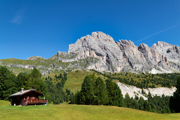 Col Raiser. Val Gardena. South Tyrol. Italy and the Puez Odle Geisler Natural Park