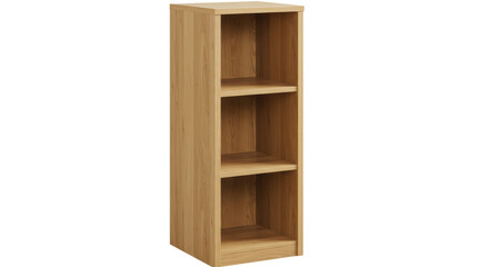 Isolated Wooden Shelf