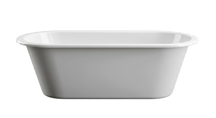 Isolated White Bathtub