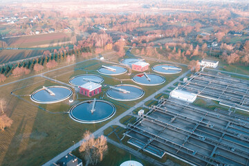 Industrial filtration tanks wastewater purification