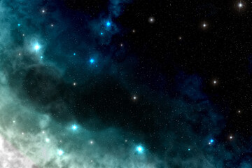 ギャラクシー　ブルーホワイト