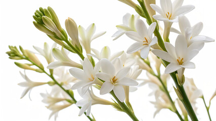 (Rajnigandha) &ndash; Tuberose isolated backgroung