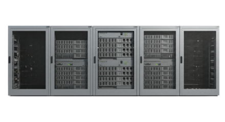 Isolated Server Racks in Data Center