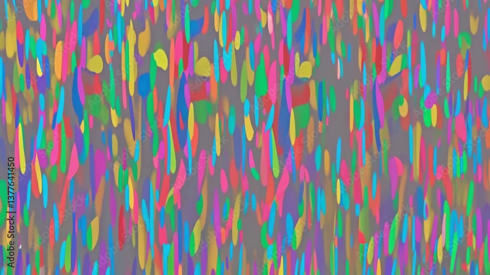 Poster bright and colorful abstract background featuring seamless patterns with lines and sprinkles in pink