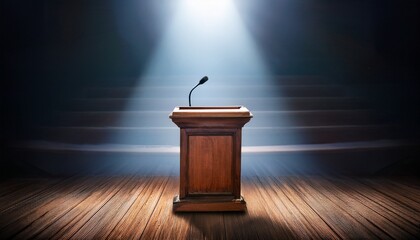 microphone on stage