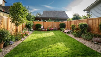 Fototapeta premium house in the garden