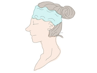 illustration of a woman