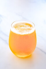 よく冷えたビールのグラス
