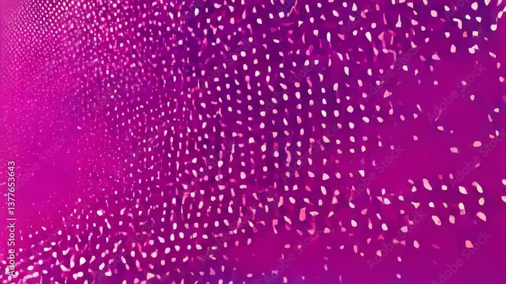 Aufkleber a vibrant abstract image with a gradient of pink hues and dotted patterns, creating a dynamic and en
