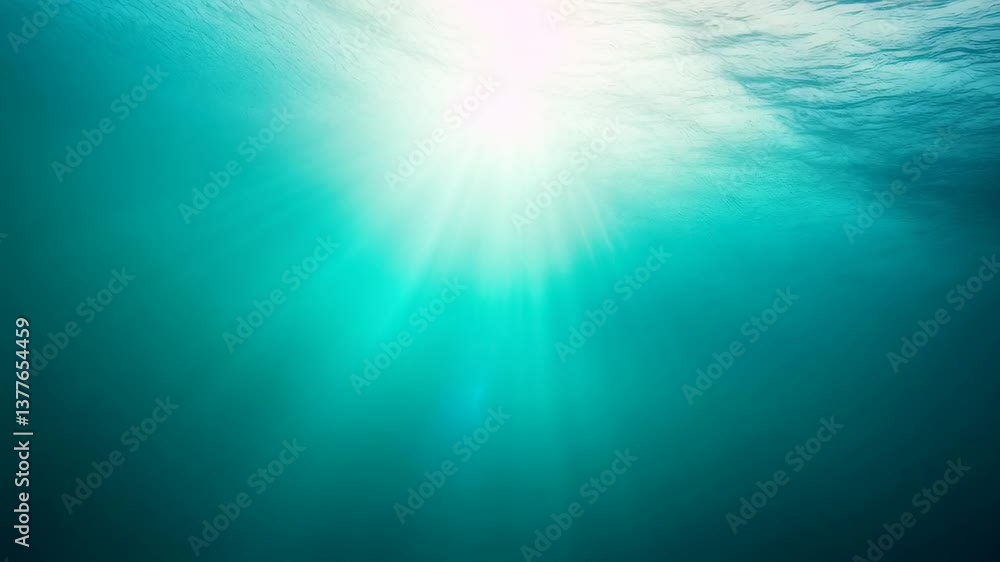 Poster a serene turquoise backdrop with a soft gradient effect, perfect for various design projects.