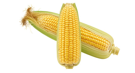 Isolated Corn on the Cob