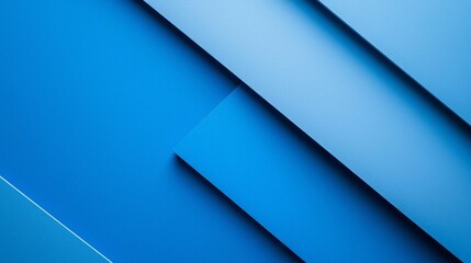 A blue background with a series of blue lines