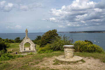 The oratory of Notre-Dame-de-la-Garde, erected for having spared the town from the bombings of...