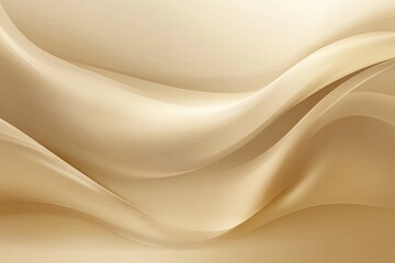 Smooth, flowing, light beige abstract background