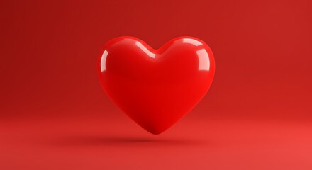Crimson Heartbeat AI Generated
