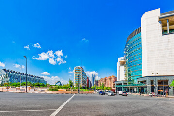 Obraz premium Valencia. Urban views-landscapes third largest city in Spain.
