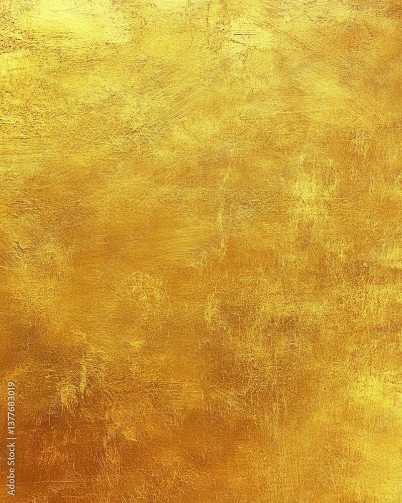 Poster radiant gold texture with brush strokes creating a luxurious and elegant background for design proje